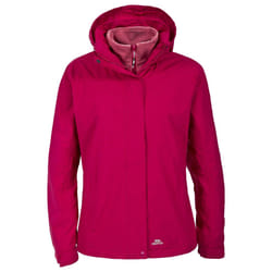 Trespass Womens/Ladies Madalin Waterproof 3-In-1 Jacket - XXS, Cerise
