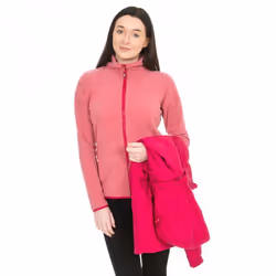 Trespass Womens/Ladies Madalin Waterproof 3-In-1 Jacket - XXS, Cerise - Additional view 4