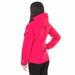 Trespass Womens/Ladies Madalin Waterproof 3-In-1 Jacket - XXS, Cerise - Additional view 5