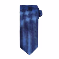 Premier Mens Puppy Tooth Formal Work Tie - One Size, Royal