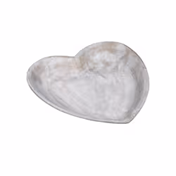 Hill Interiors Antique Look Stone Heart Dish