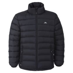 Trespass Mens Retreat Full Zip Up Down Jacket - XXS, Black