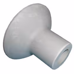 W4 Awning Pole Replacement Suckers (Pack Of Two) - 1in, White