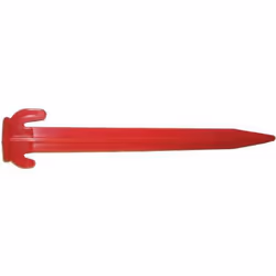 W4 Plastic 8in Tent Peg (Pack Of 5)