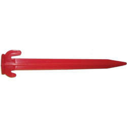 W4 Plastic 8in Tent Peg (Pack Of 5)