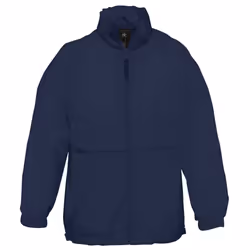 B&C Childrens Sirocco Lightweight Jacket / Childrens Jackets - 5/6, Navy Blue