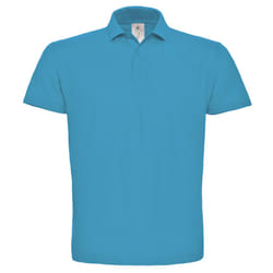 B&C ID.001 Unisex Adults Short Sleeve Polo Shirt - XS, Atoll