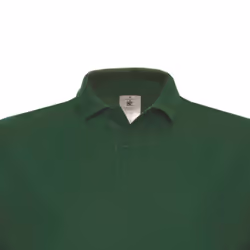 B&C ID.001 Unisex Adults Short Sleeve Polo Shirt - XS, Bottle Green