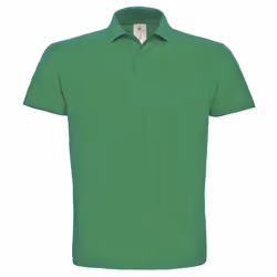 B&C ID.001 Unisex Adults Short Sleeve Polo Shirt - XS, Kelly Green