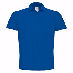 B&C ID.001 Unisex Adults Short Sleeve Polo Shirt - XS, Royal