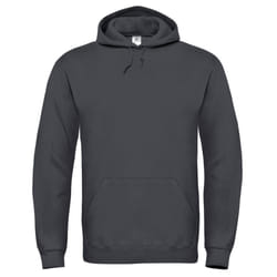 B&C Unisex Adults Hooded Sweatshirt/Hoodie - XS, Anthracite
