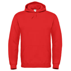 B&C Unisex Adults Hooded Sweatshirt/Hoodie - XS, Red