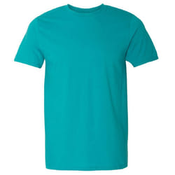Gildan Mens Short Sleeve Soft-Style T-Shirt - M, Jade