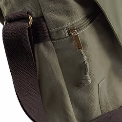 Quadra Vintage Canvas Despatch Bag - 14 Litres - One Size, Vintage Military Green