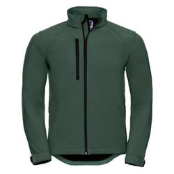 Russell Mens Water Resistant & Windproof Softshell Jacket - 4XL, Bottle Green
