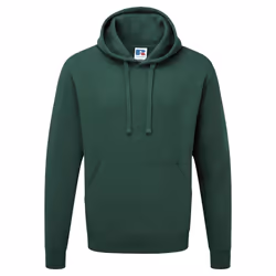 Russell Mens Authentic Hooded Sweatshirt / Hoodie - 2XL, Bottle Green