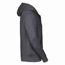 Russell Mens Authentic Full Zip Hooded Sweatshirt / Hoodie - XS, Convoy Grey