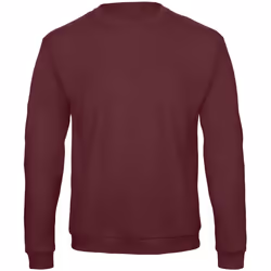 B&C Adults Unisex ID. 202 50/50 Sweatshirt - L, Burgundy