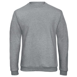 B&C Adults Unisex ID. 202 50/50 Sweatshirt - 3XL, Heather Grey