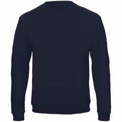 B&C Adults Unisex ID. 202 50/50 Sweatshirt - 3XL, Navy Blue