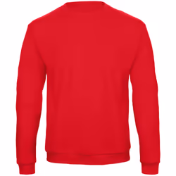 B&C Adults Unisex ID. 202 50/50 Sweatshirt - S, Red