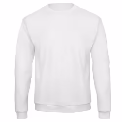 B&C Adults Unisex ID. 202 50/50 Sweatshirt - XS, White