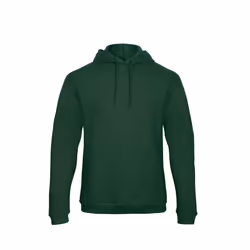 B&C Adults Unisex ID. 203 50/50 Hooded Sweatshirt - XS, Bottle Green