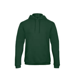 B&C Adults Unisex ID. 203 50/50 Hooded Sweatshirt - XS, Bottle Green