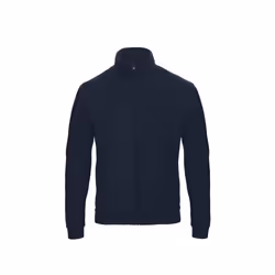 B&C Adults Unisex ID.206 50/50 Full Zip Sweat Jacket - XS, Navy Blue