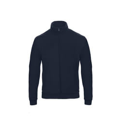 B&C Adults Unisex ID.206 50/50 Full Zip Sweat Jacket - XS, Navy Blue