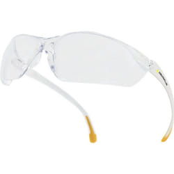 Delta Plus Meia Polycarbonate Lens Work Safety Glasses - One Size, Clear
