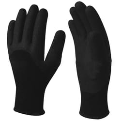 Delta Plus Hercule Knitted Work Safety Gloves - 9/L, Black