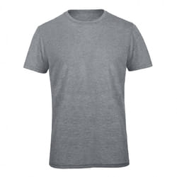 B&C Mens Favourite Short Sleeve Triblend T-Shirt - S, Heather Light Grey