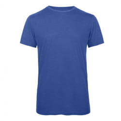 B&C Mens Favourite Short Sleeve Triblend T-Shirt - S, Heather Royal
