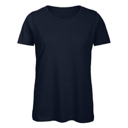 B&C Womens/Ladies Favourite Organic Cotton Crew T-Shirt - XS, Navy Blue