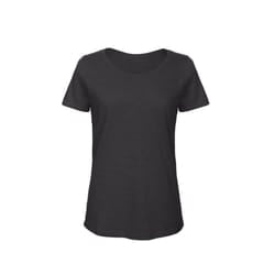 B&C Womens/Ladies Favourite Organic Cotton Slub T-Shirt - S, Chic Black