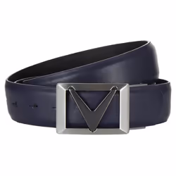 Callaway Golf Mens Cut-To-Fit Signature Buckle Chev Belt II - One Size, Peacoat