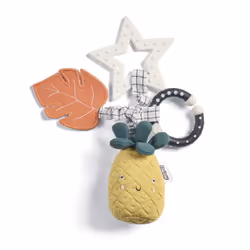 Linkie Teething Toy, Wildly Adventures, Pineapple