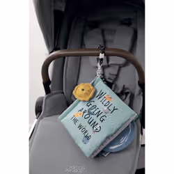 Adventures Activity Book with Detachable Toy and Teether Ring, Wildly