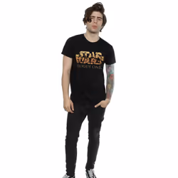 Star Wars Mens Rogue One Logo Scene T-Shirt - M, Black