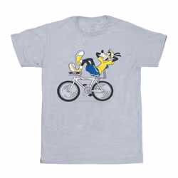 Disney Mens Tour De Goofy T-Shirt - S, Heather Grey