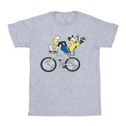 Disney Mens Tour De Goofy T-Shirt - S, Heather Grey