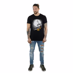 Disney Mens Nightmare Before Christmas Jack's Lament T-Shirt - XXL, Black