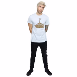 Disney Mens The Jungle Book Classic Kaa T-Shirt - L, Heather Grey