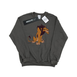 Disney Mens Classic Scar Sweatshirt - XXL, Charcoal