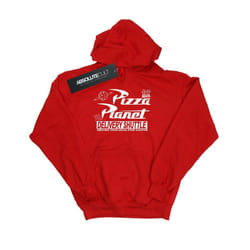Disney Mens Toy Story Pizza Planet Logo Hoodie - 3XL, Red