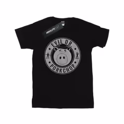 Disney Mens Toy Story Evil Dr Pork Chop T-Shirt - M, Black