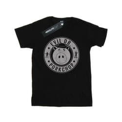 Disney Mens Toy Story Evil Dr Pork Chop T-Shirt - M, Black