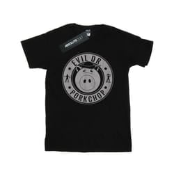 Disney Mens Toy Story Evil Dr Pork Chop T-Shirt - XXL, Black