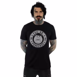 Disney Mens Toy Story Evil Dr Pork Chop T-Shirt - XXL, Black